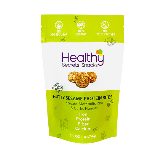 Nutty Sesame Protein Bites